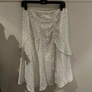 Polka dot skirt from skies are blue